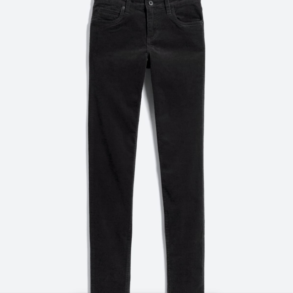 EDYSON Hampton Skinny Corduroy, Charcoal